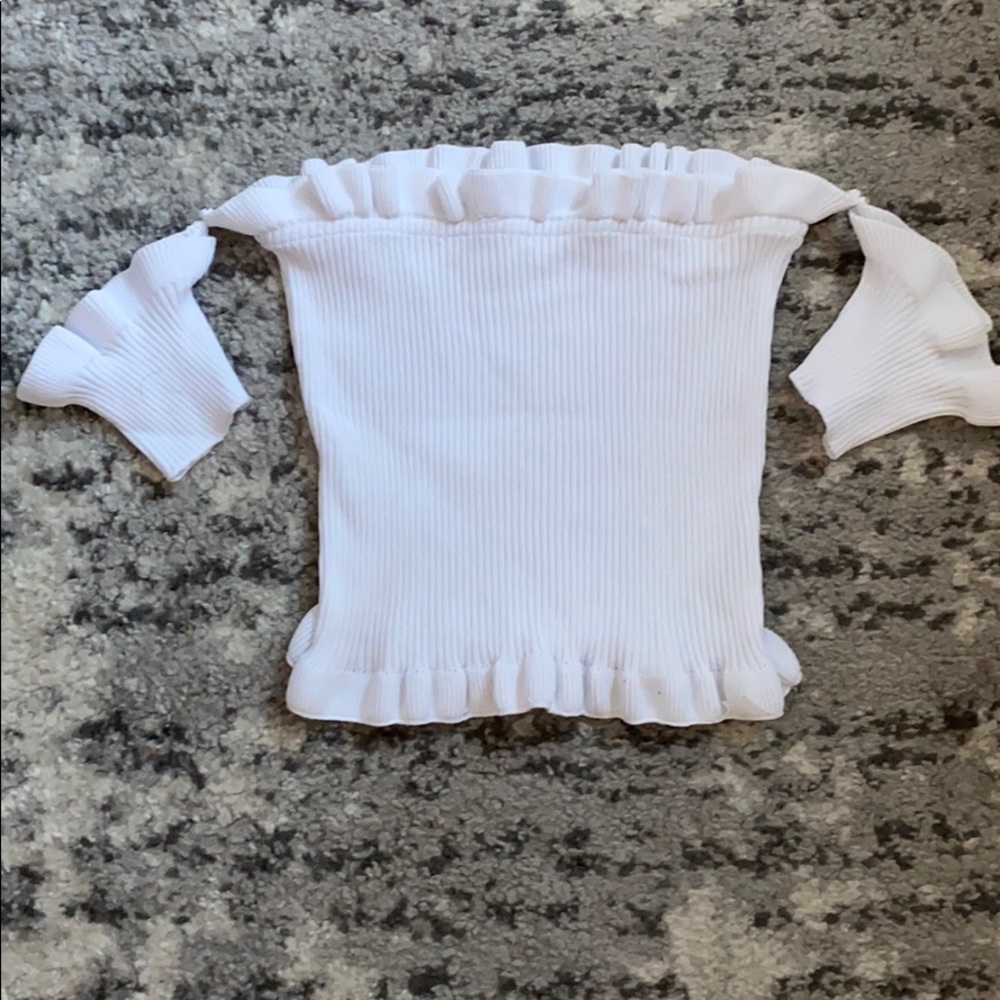 White crop top From Lf